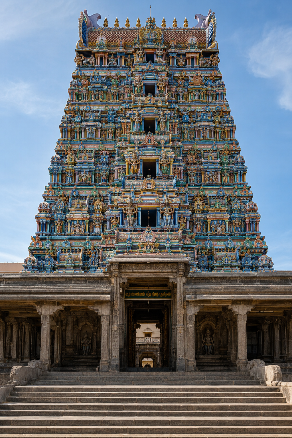 Temple gopuram